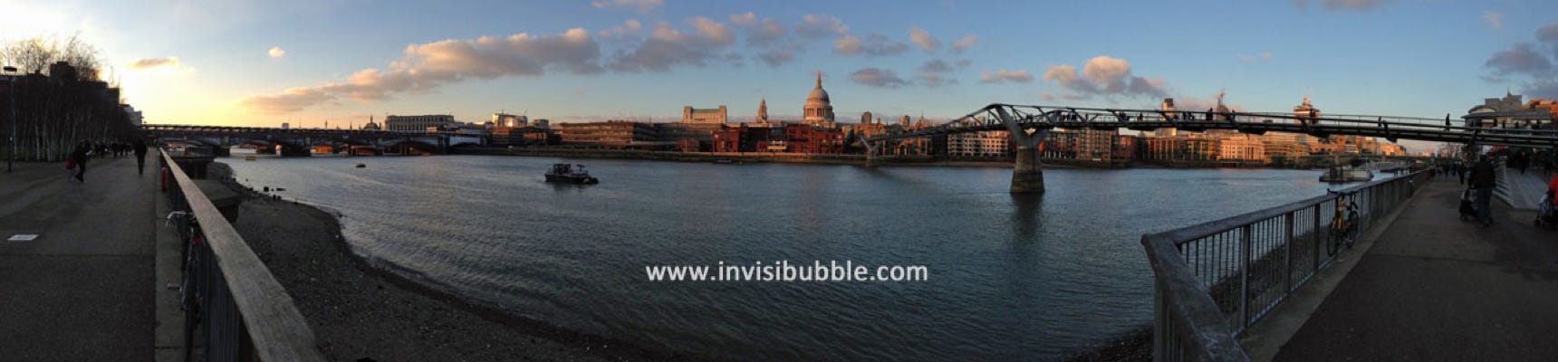 Millenium Bridge Skyline