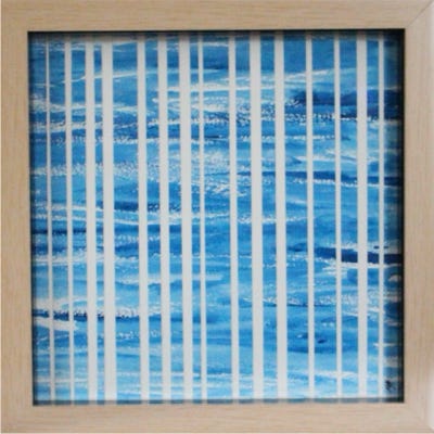 Space Between the Waves (Watercolour 20x20cm)