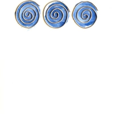 Handcrafted - Spirals Birthday Card